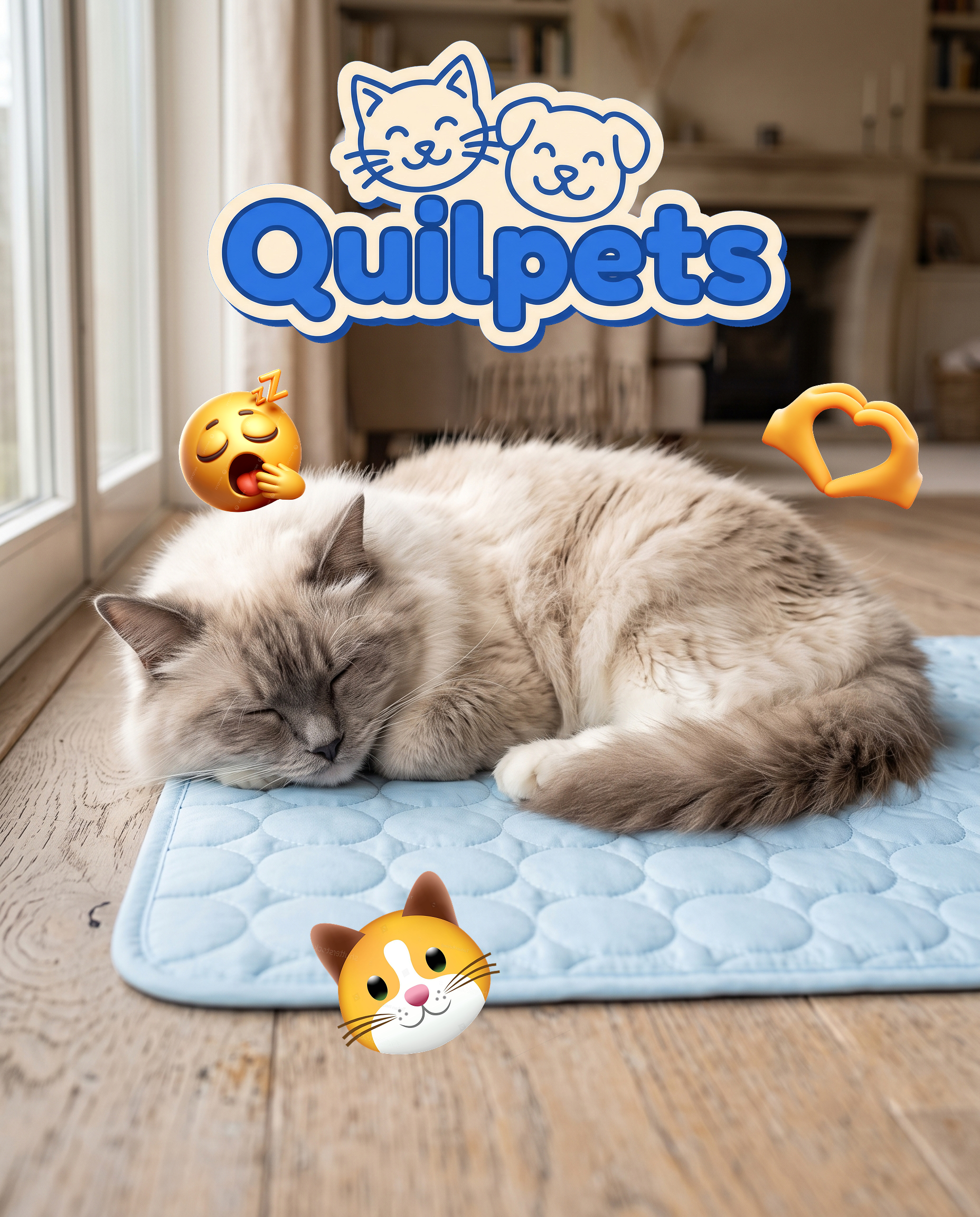 Happy pet with Quilpets